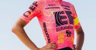 Image de l'article EF accueille un nouveau logo sur son maillot pour le Tour de France Femmes avec Zwift 2024