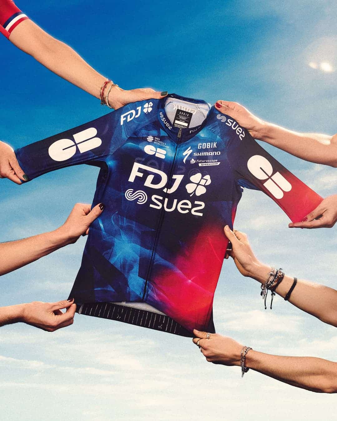 maillot fdj suez 2025 gobik